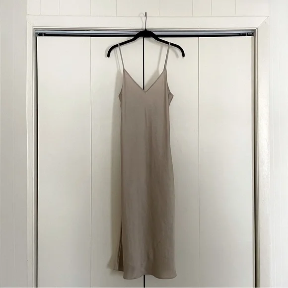 wilfred only slip midi dress Only Slip Satin Midi Dress